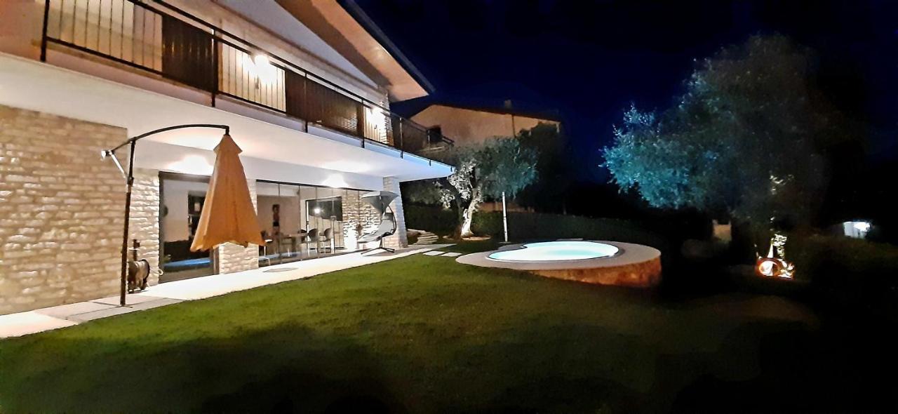 ברנצונה סול גארדה Villa Mimosa-Con Piscina E Vista Lago מראה חיצוני תמונה