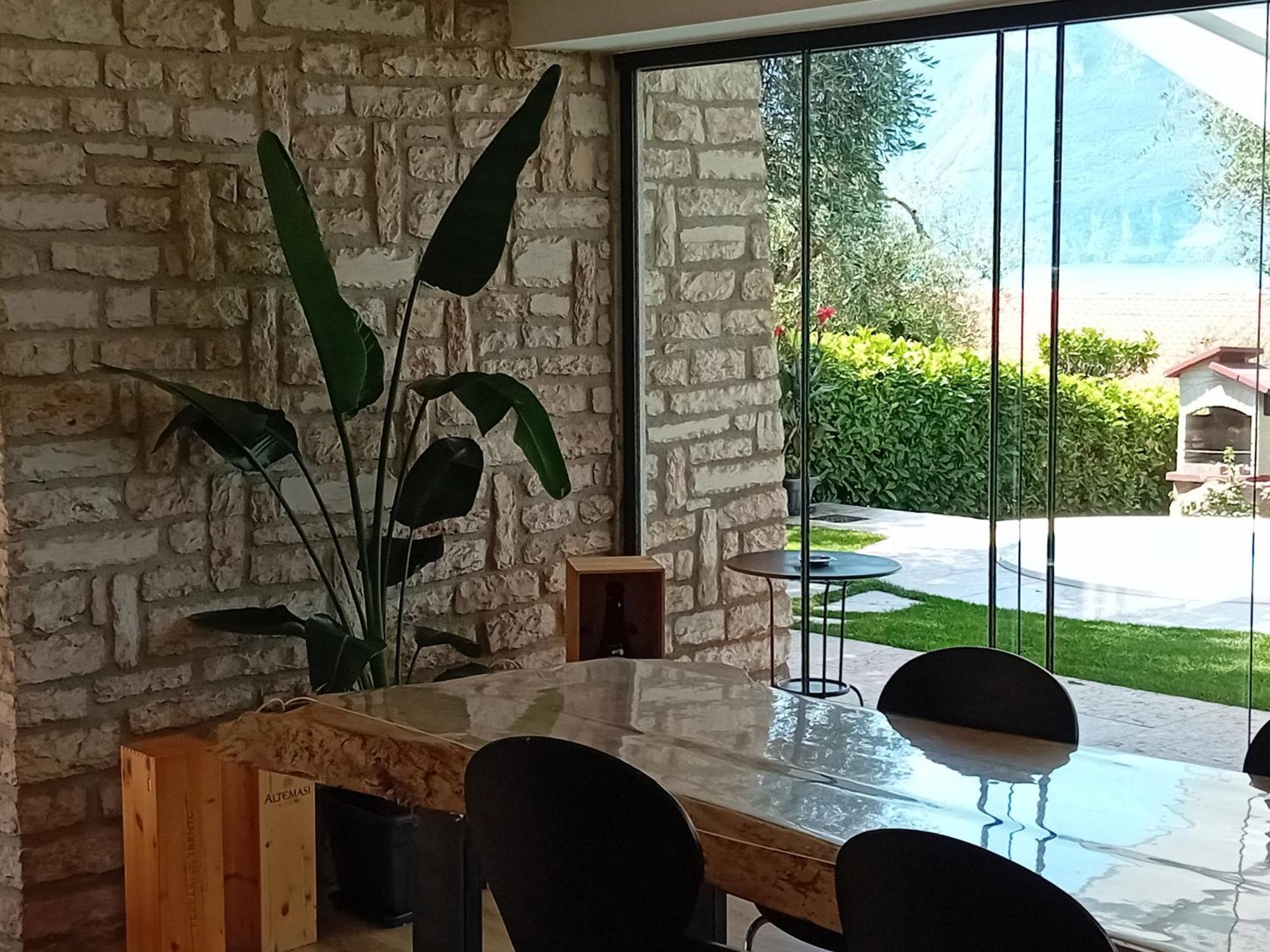 ברנצונה סול גארדה Villa Mimosa-Con Piscina E Vista Lago מראה חיצוני תמונה